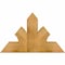 Ekena Millwork Richland Rough Sawn Timber Gable Bracket, Western Red Cedar, 36"W x 23"H x 6"D x 6"F, 15/12 Pitch GBW036X23X0606RIC00RWR - alternate 1